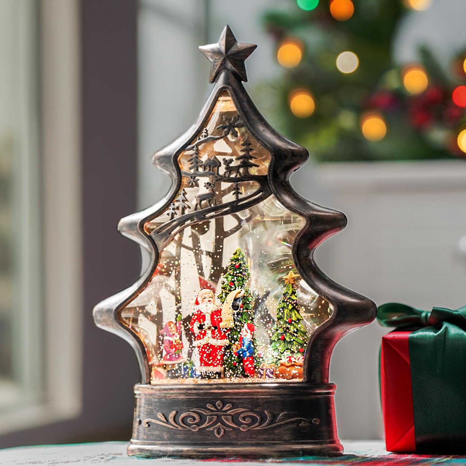 Kirschblüte クリスマスツリースノードーム、大人用スノードーム